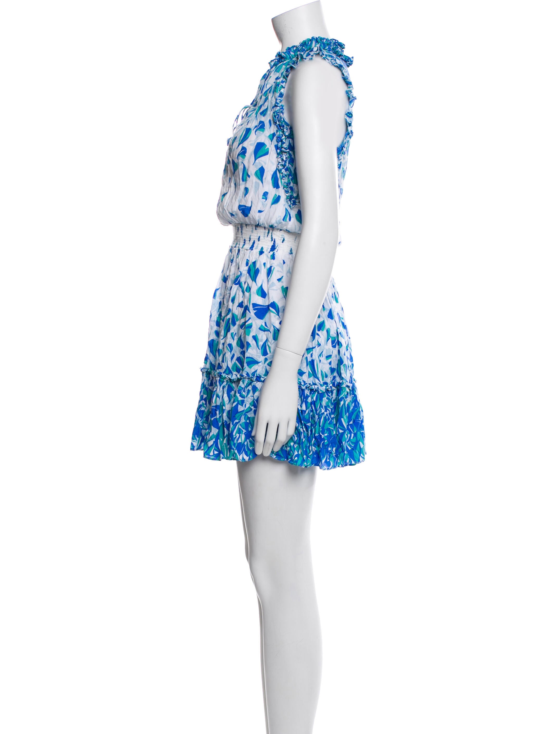 Poupette St Barth Printed Mini Dress