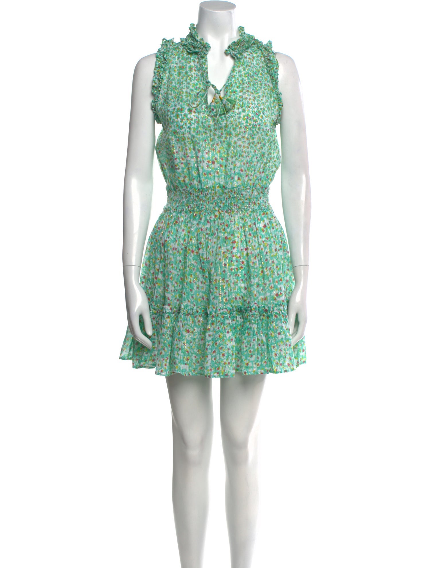 Poupette St Barth Floral Print Mini Dress