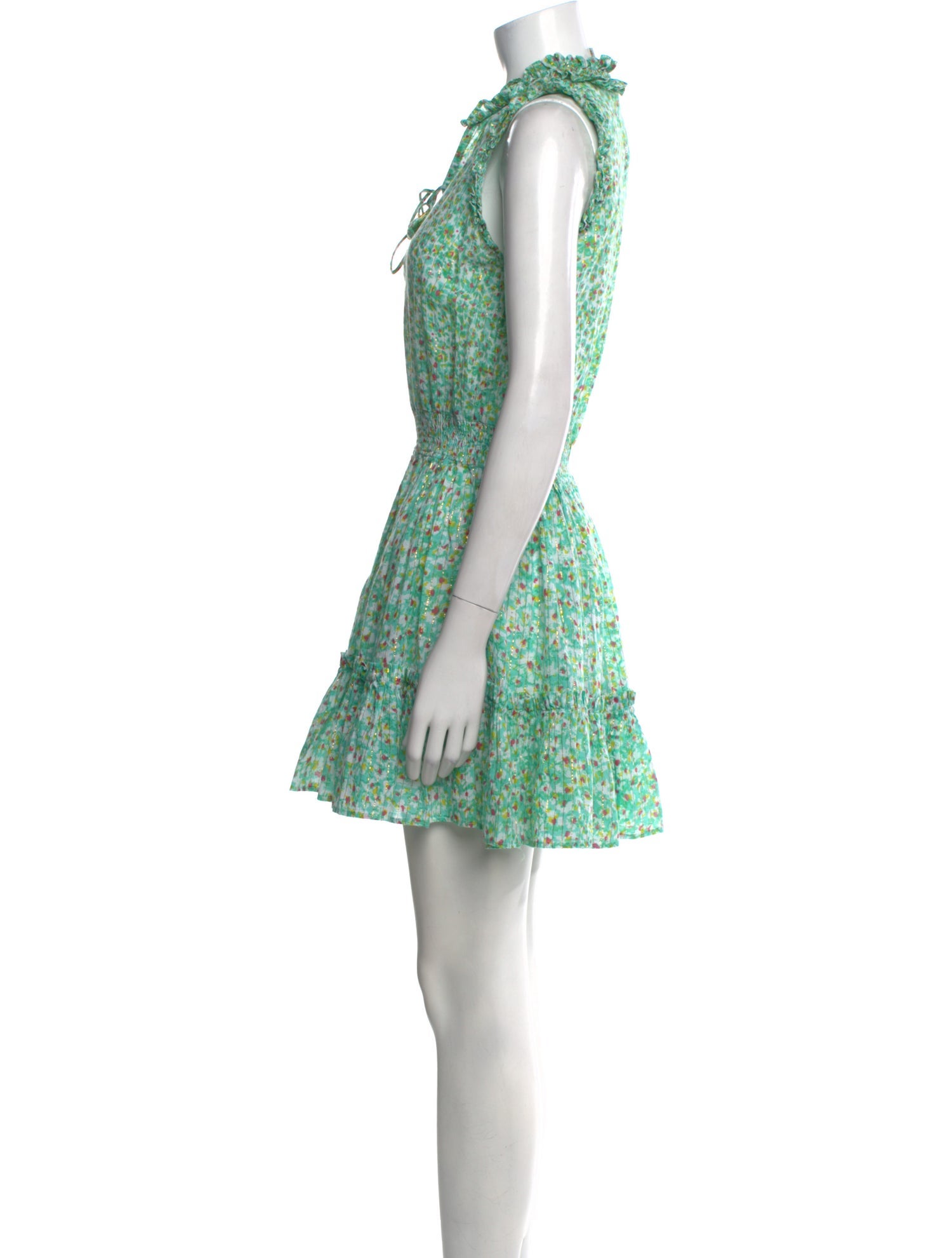 Poupette St Barth Floral Print Mini Dress
