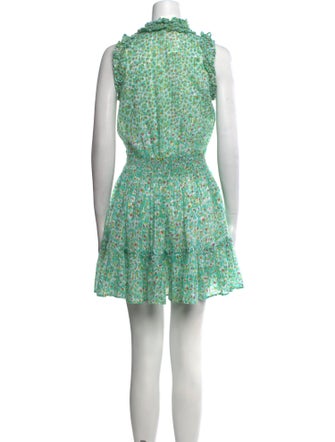 Poupette St Barth Floral Print Mini Dress