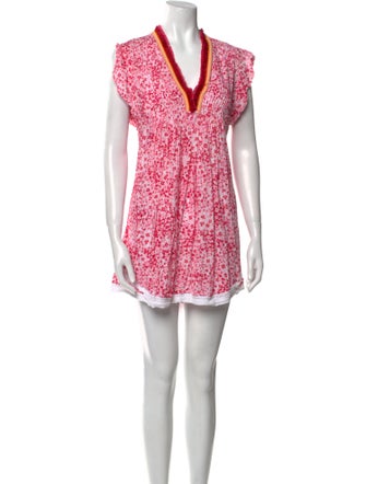 Poupette St Barth Printed Mini Dress