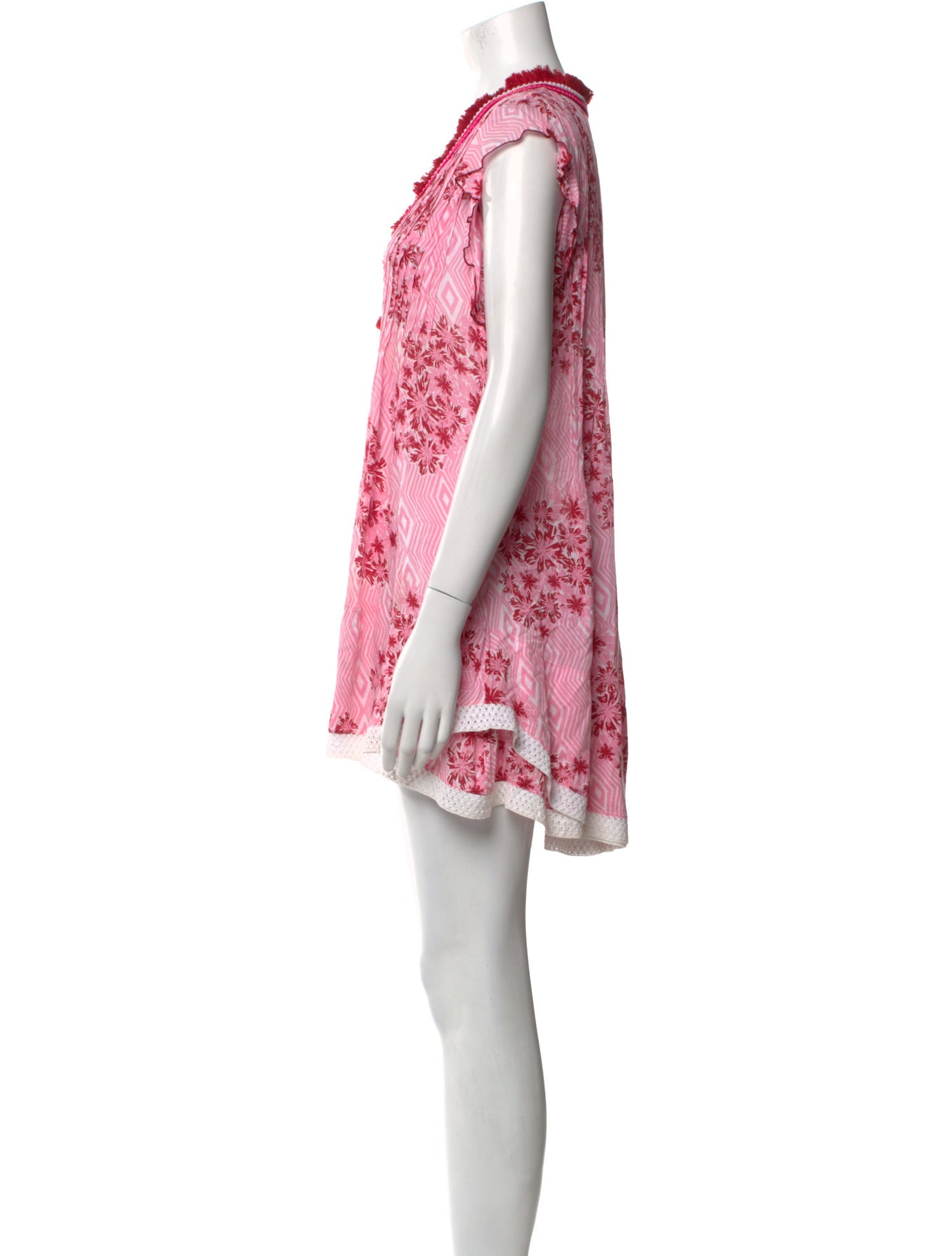 Poupette St Barth Printed Mini Dress