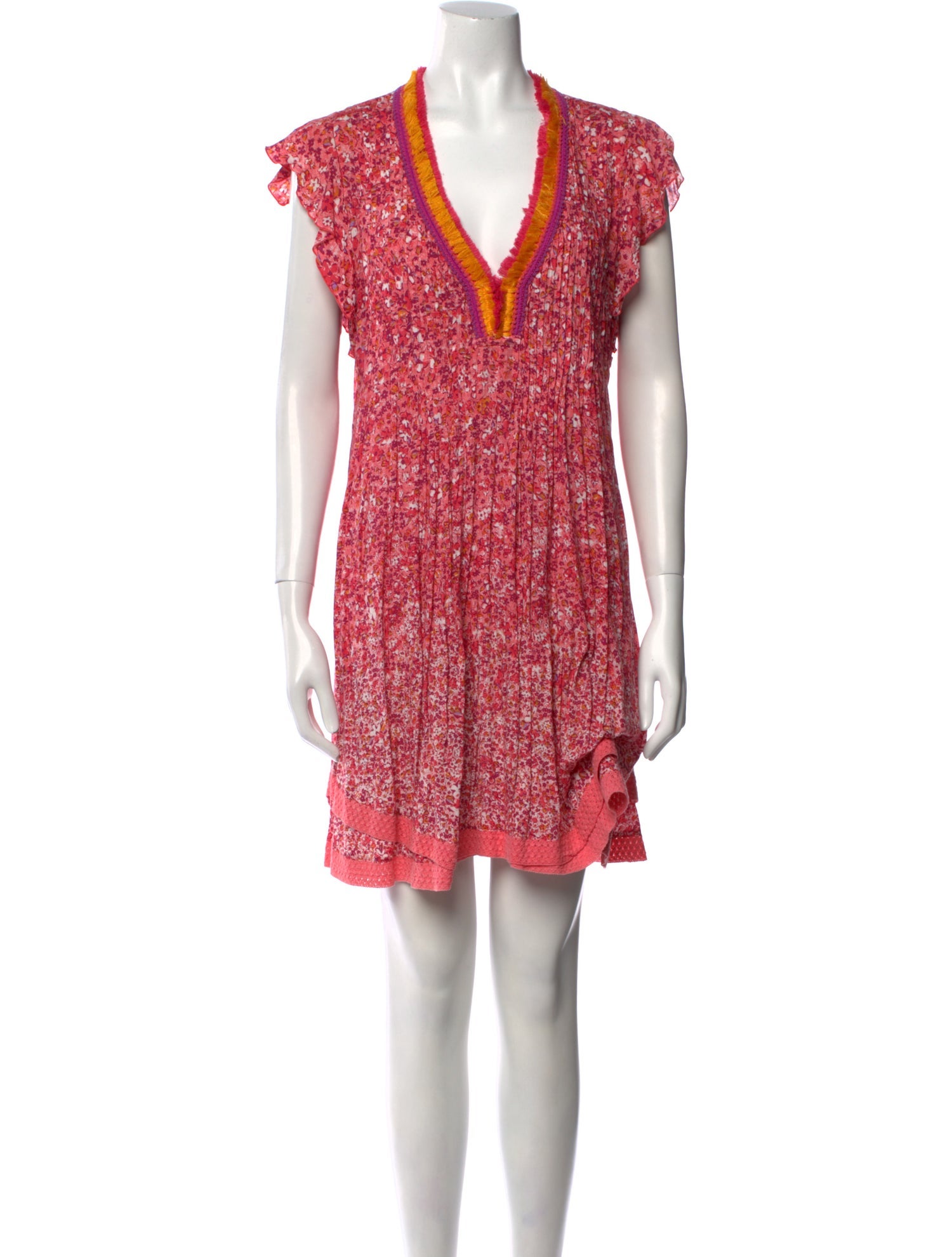 Poupette St Barth Printed Mini Dress