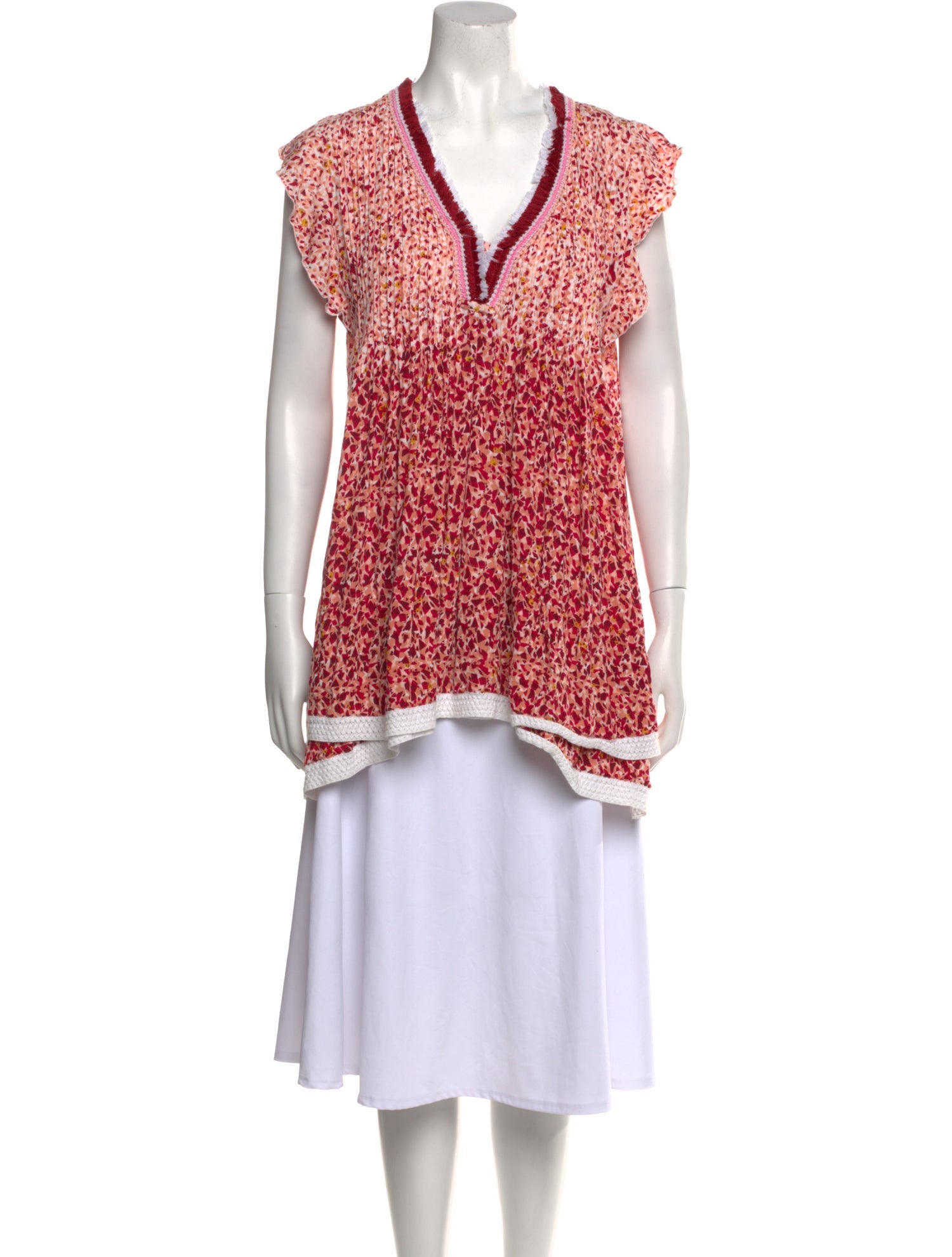 Poupette St Barth Printed Mini Dress