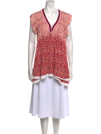 Poupette St Barth Printed Mini Dress