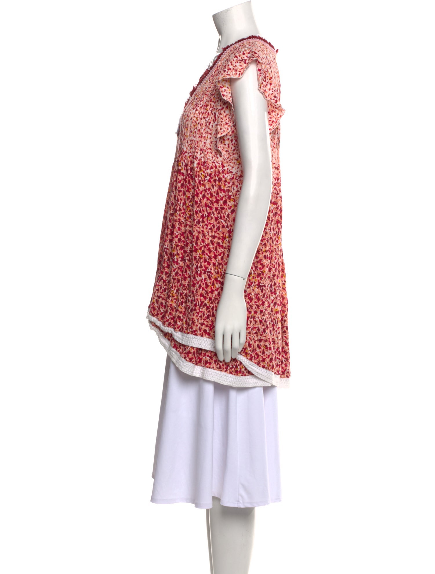 Poupette St Barth Printed Mini Dress