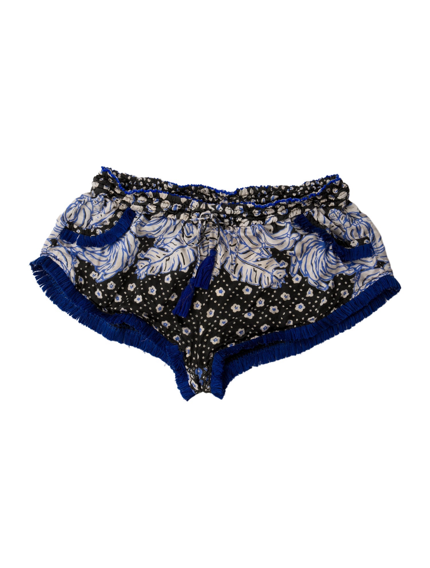 Poupette St Barth Silk Mini Shorts