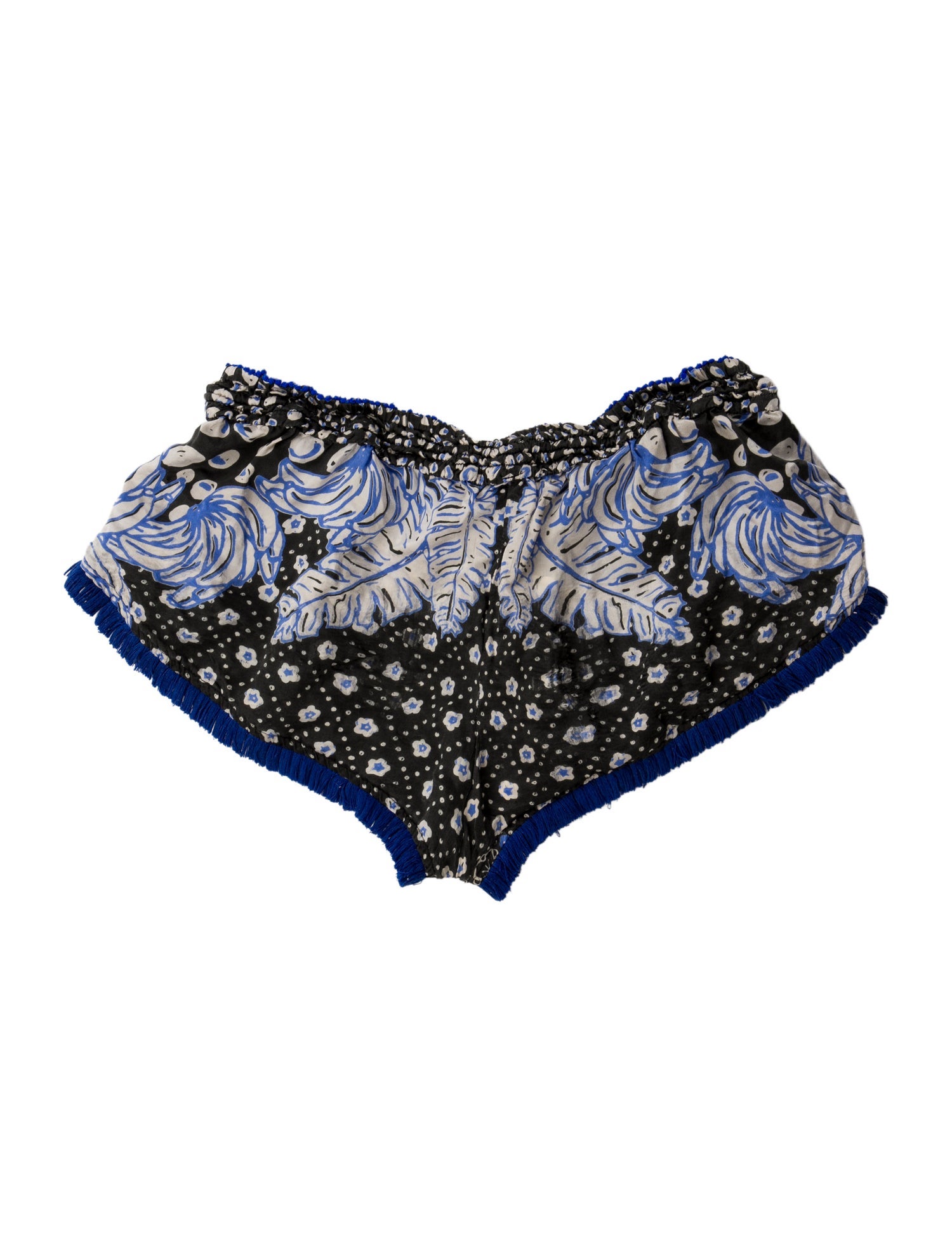 Poupette St Barth Silk Mini Shorts