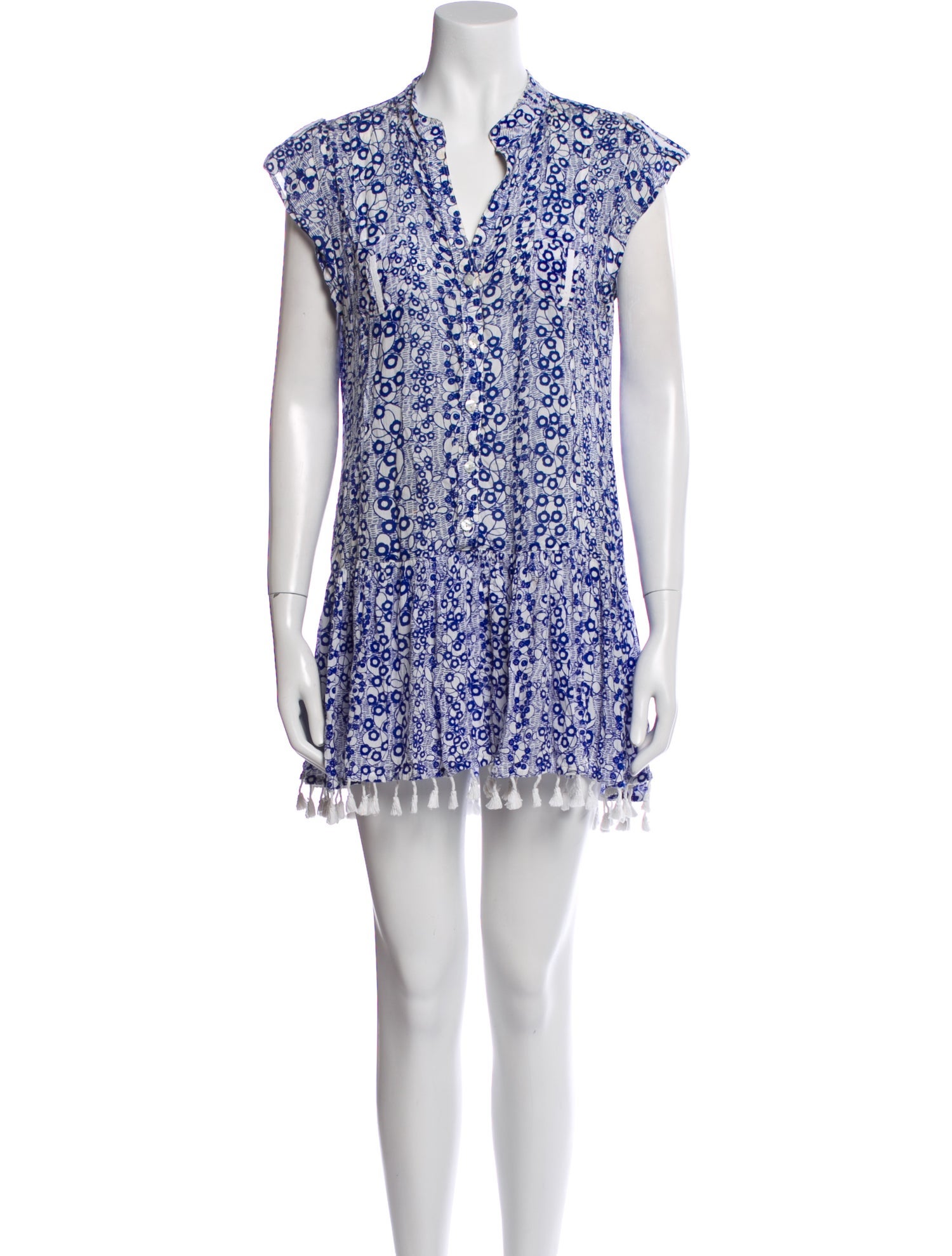 Poupette St Barth Printed Mini Dress