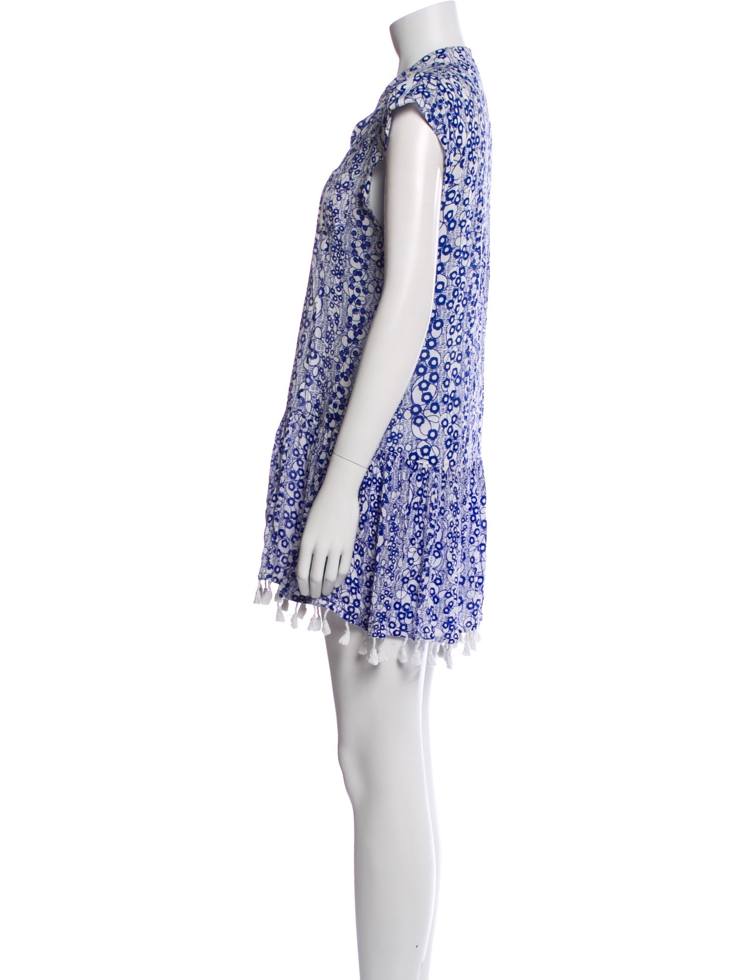 Poupette St Barth Printed Mini Dress