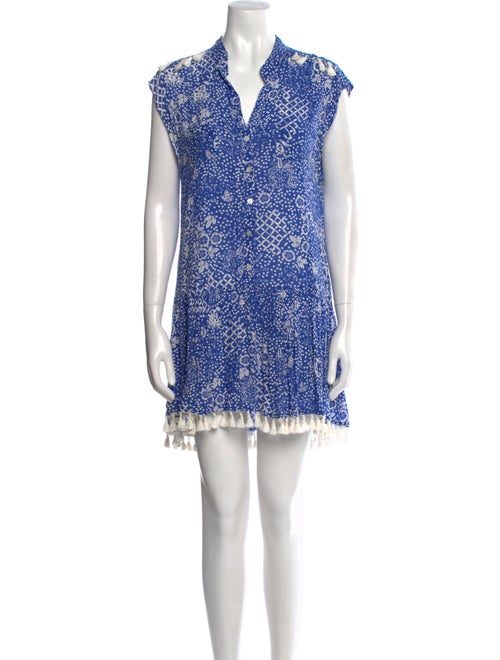 Poupette St Barth Printed Mini Dress