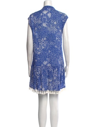 Poupette St Barth Printed Mini Dress
