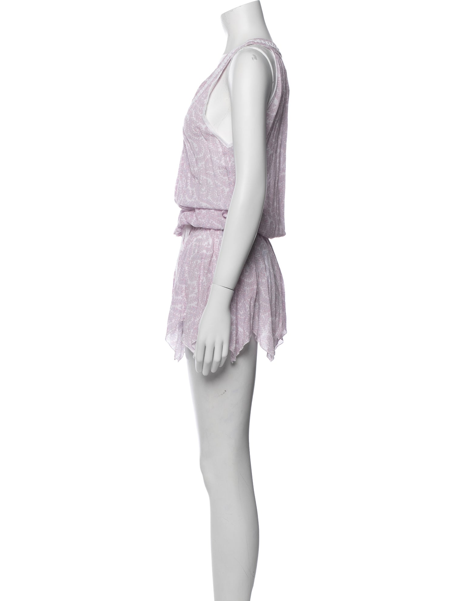 Poupette St Barth Printed Mini Dress