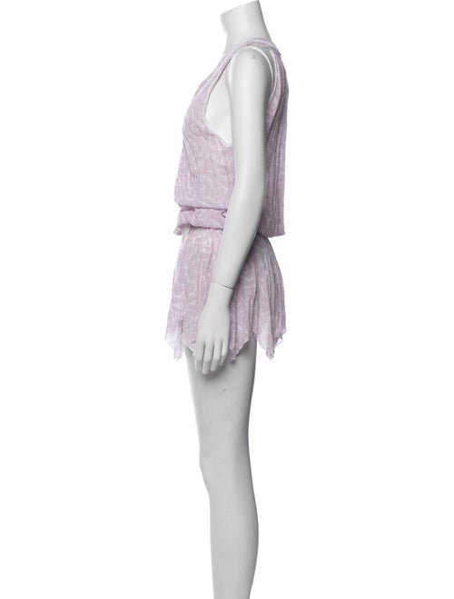 Poupette St Barth Printed Mini Dress