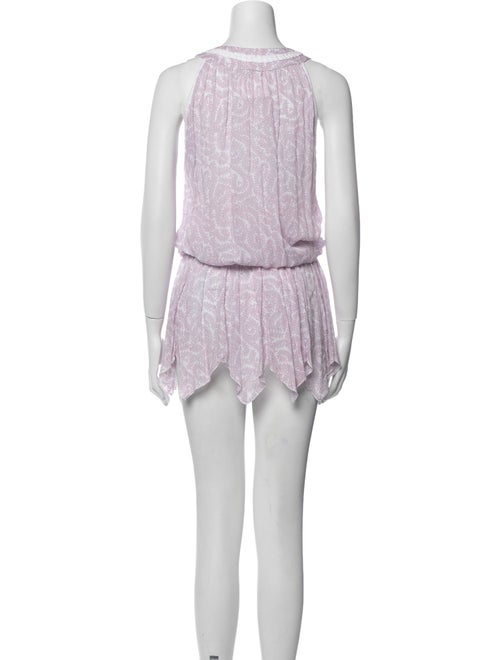 Poupette St Barth Printed Mini Dress