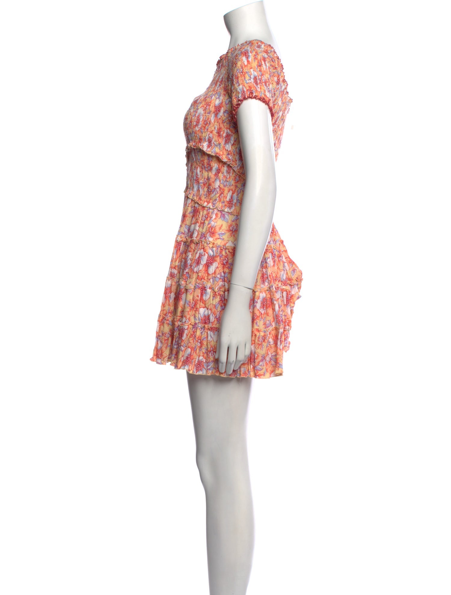 Poupette St Barth Floral Print Mini Dress