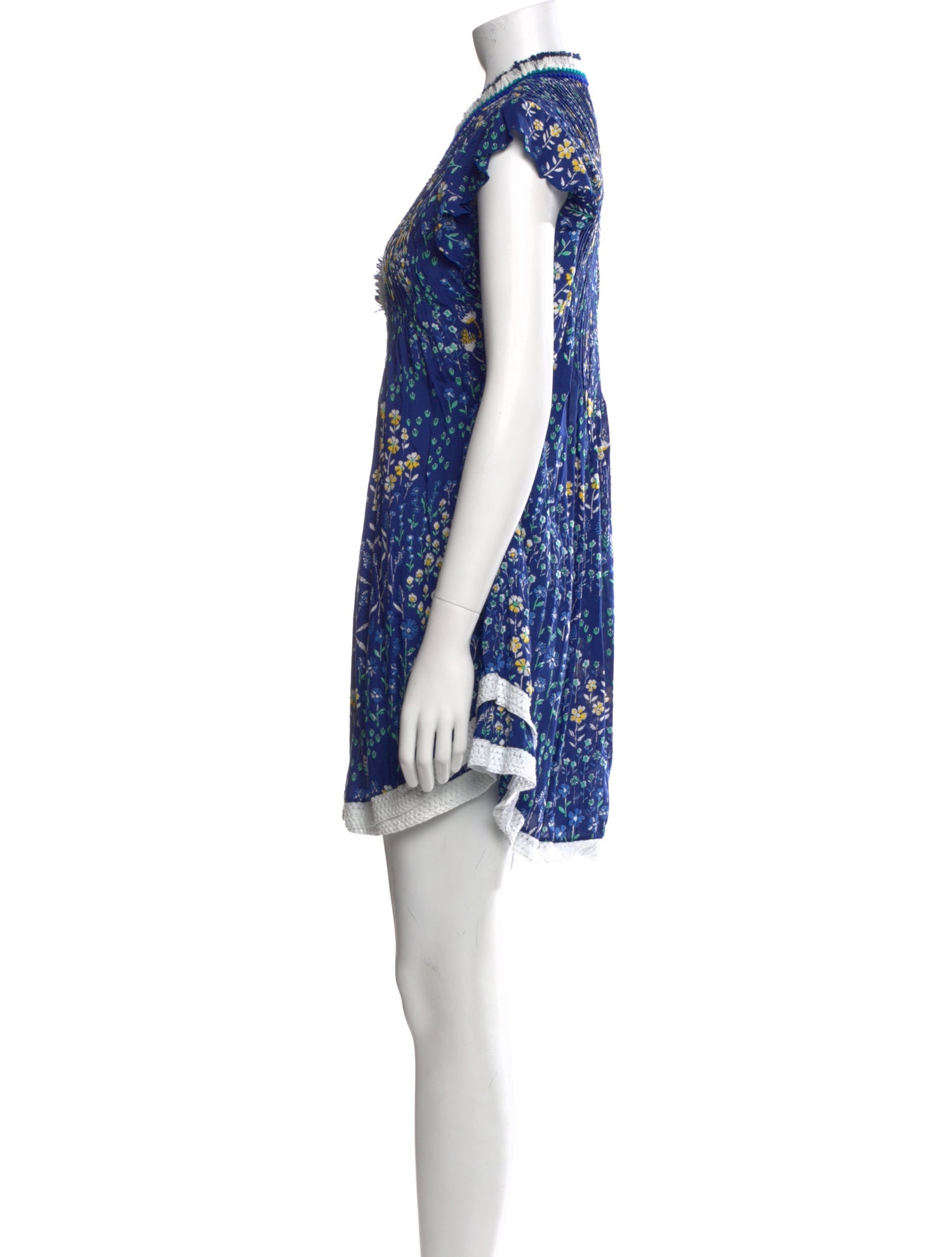 Poupette St Barth Floral Print Mini Dress