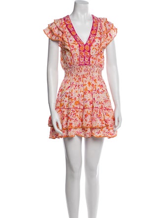 Poupette St Barth Floral Print Mini Dress