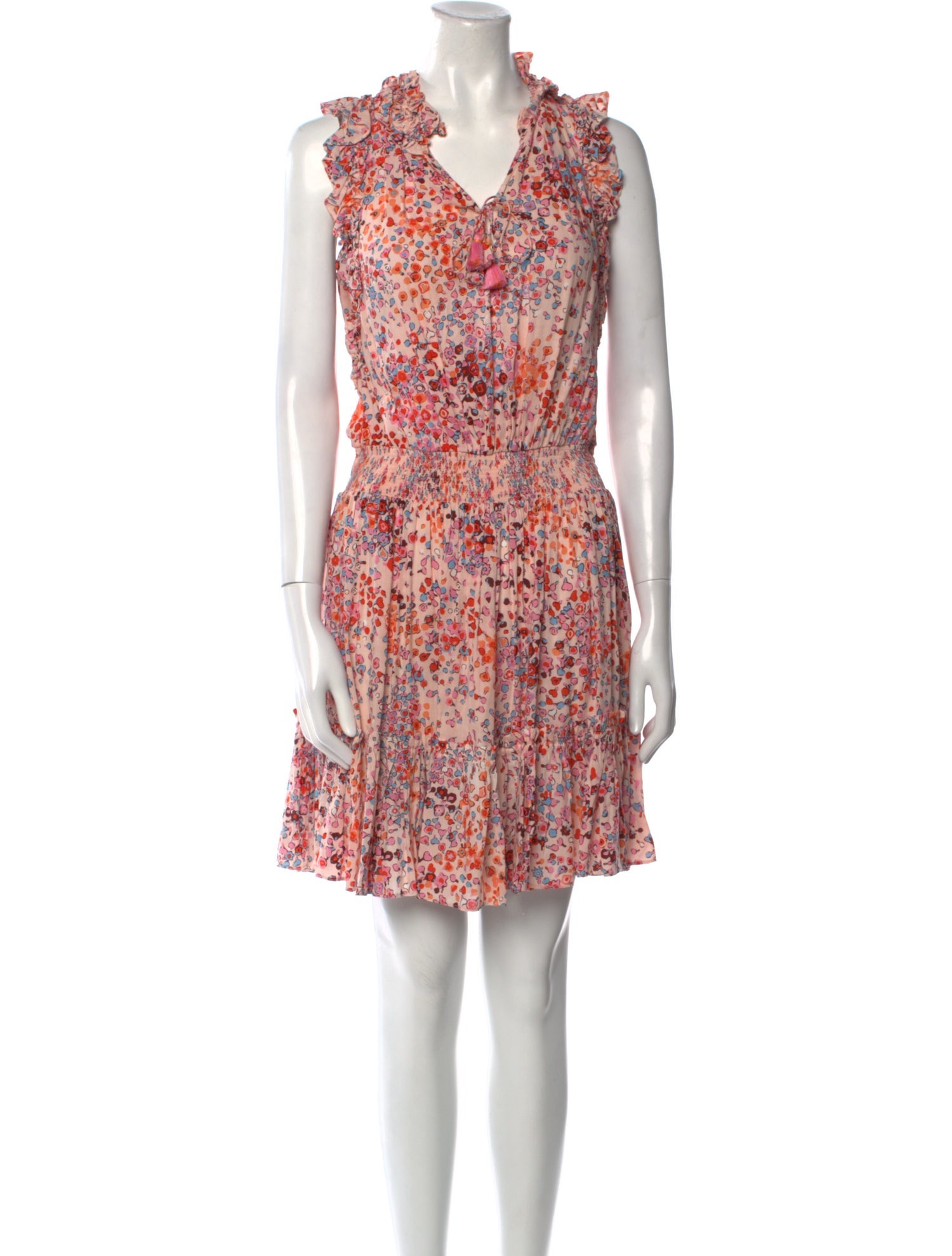 Poupette St Barth Floral Print Mini Dress