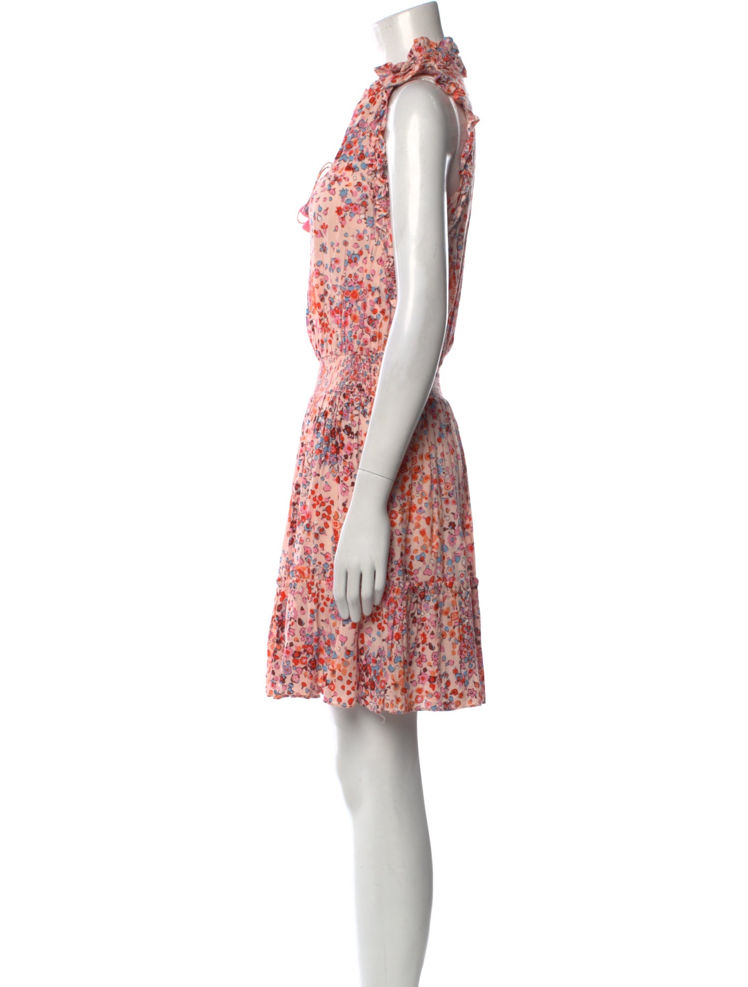 Poupette St Barth Floral Print Mini Dress