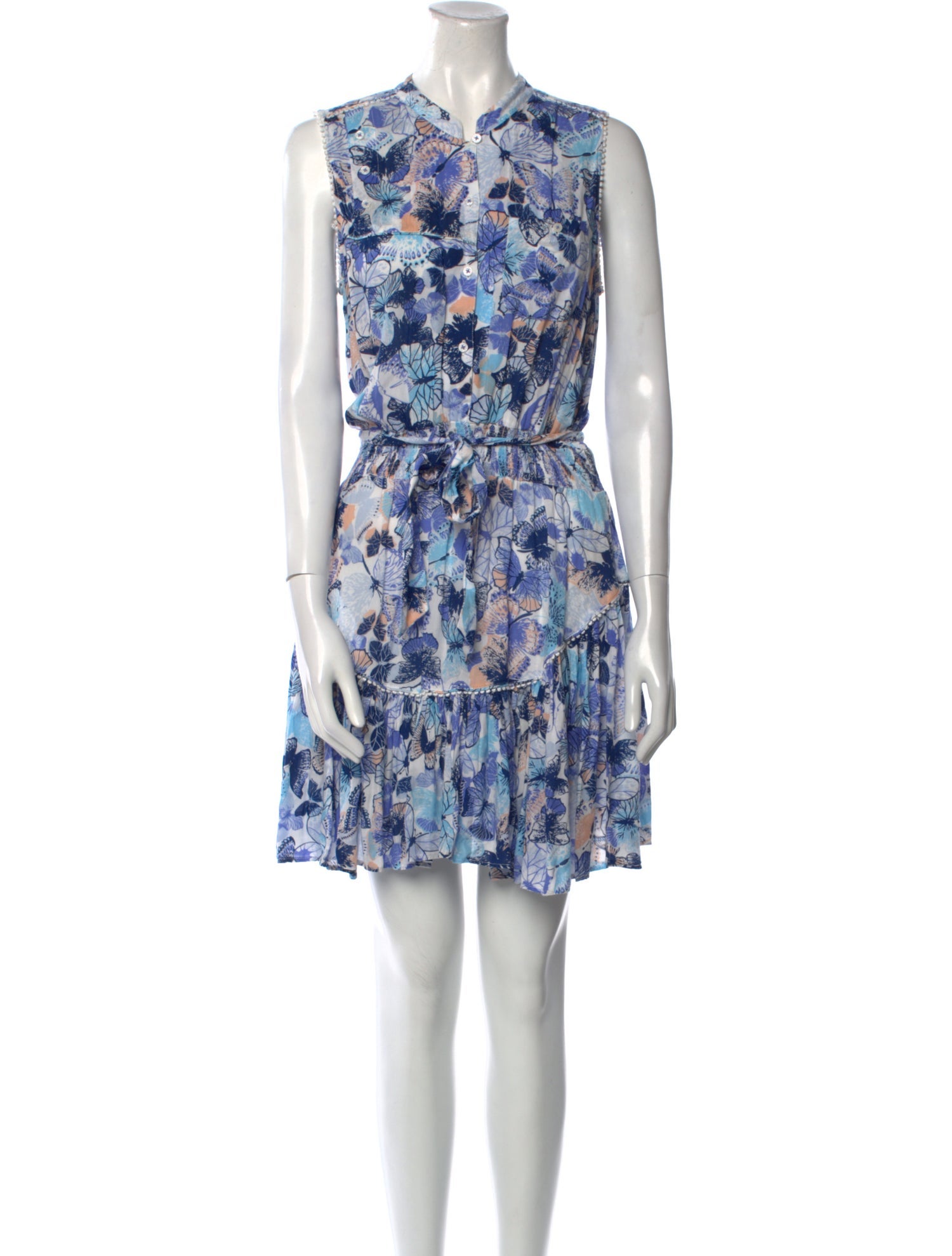 Poupette St Barth Floral Print Mini Dress