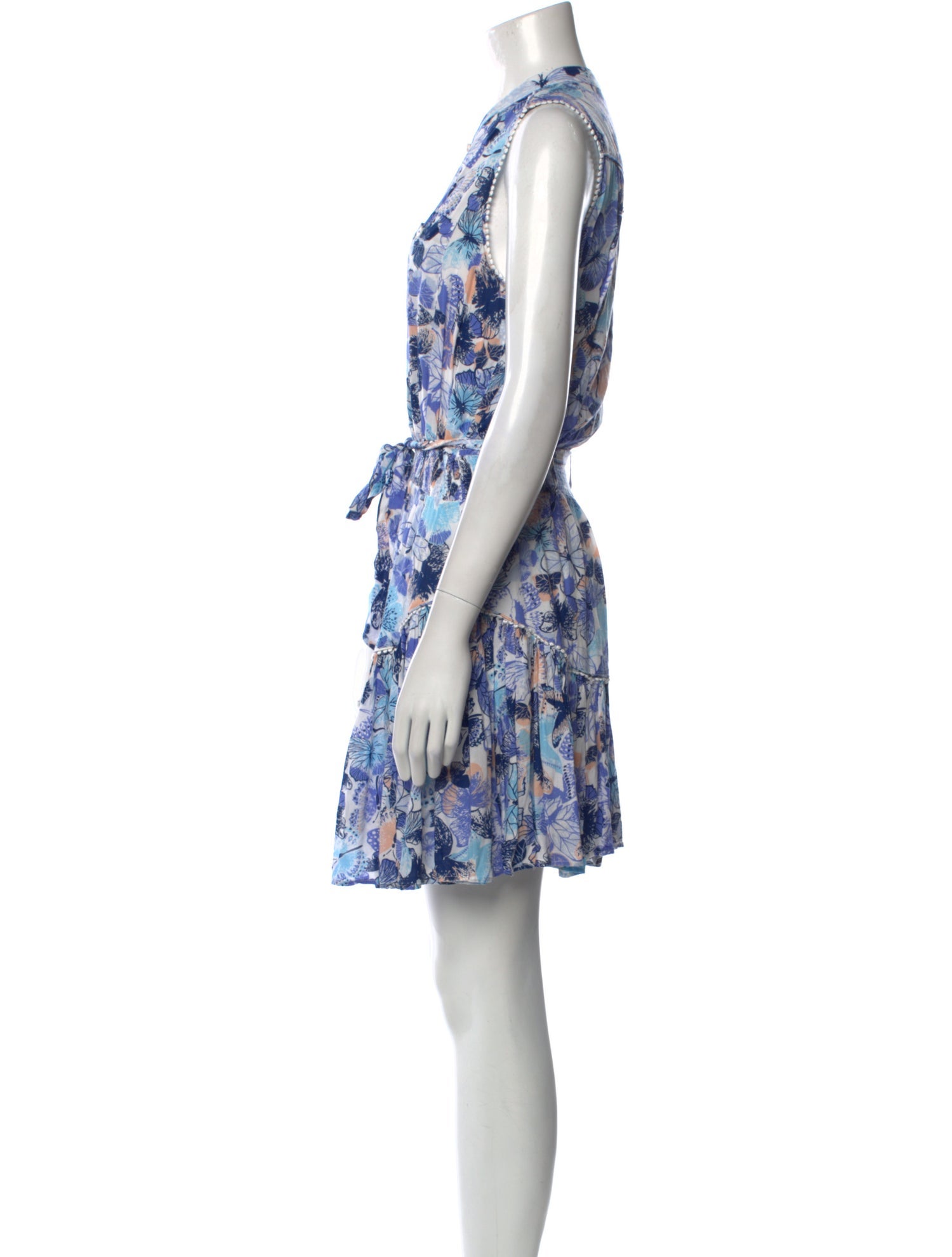 Poupette St Barth Floral Print Mini Dress