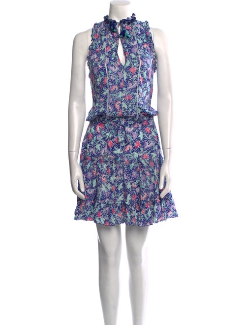 Poupette St Barth Floral Print Mini Dress