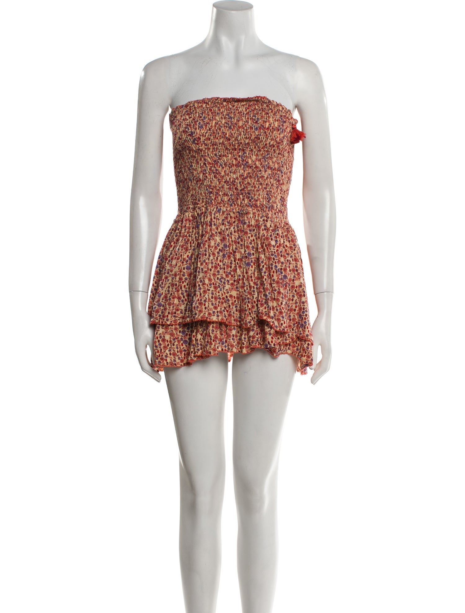 Poupette St Barth Printed Mini Dress