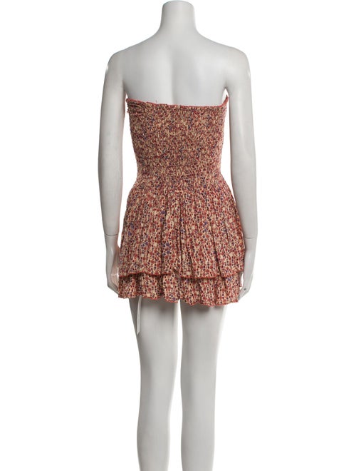 Poupette St Barth Printed Mini Dress