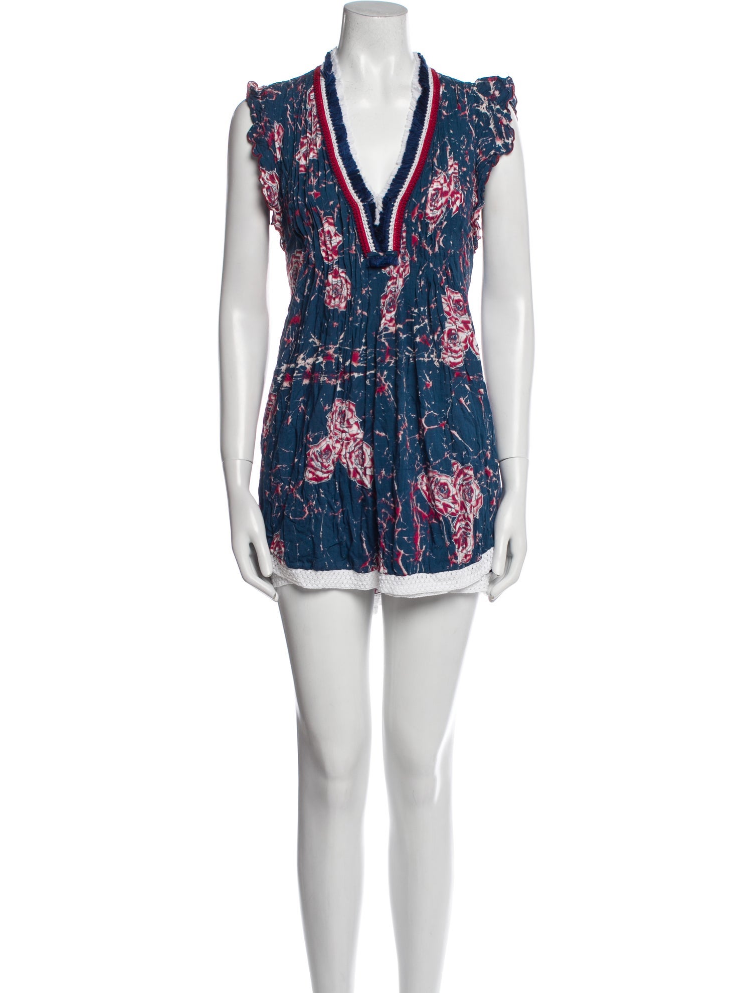 Poupette St Barth Printed Mini Dress