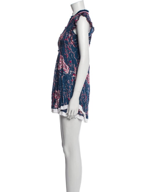 Poupette St Barth Printed Mini Dress