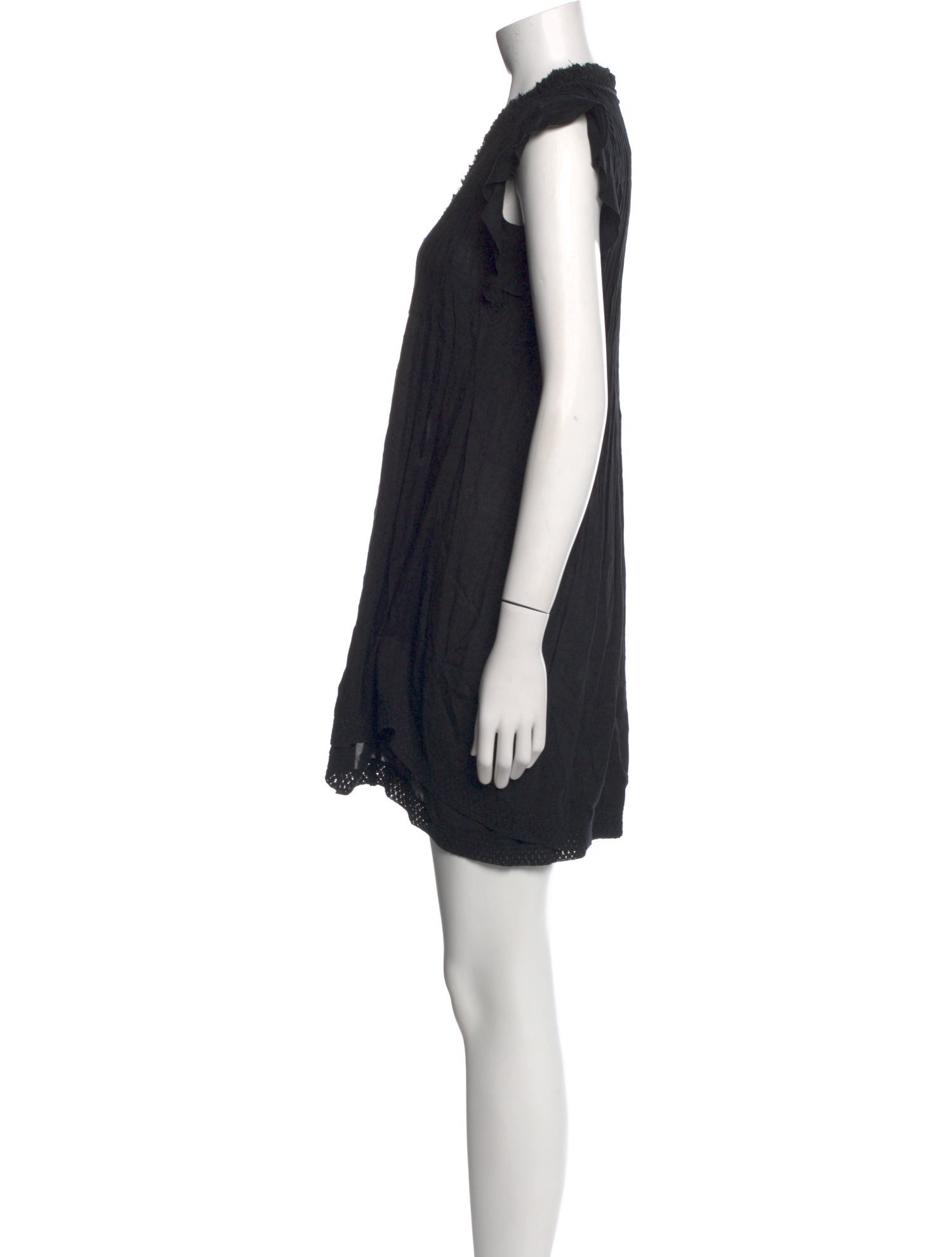 Poupette St Barth V-Neck Mini Dress