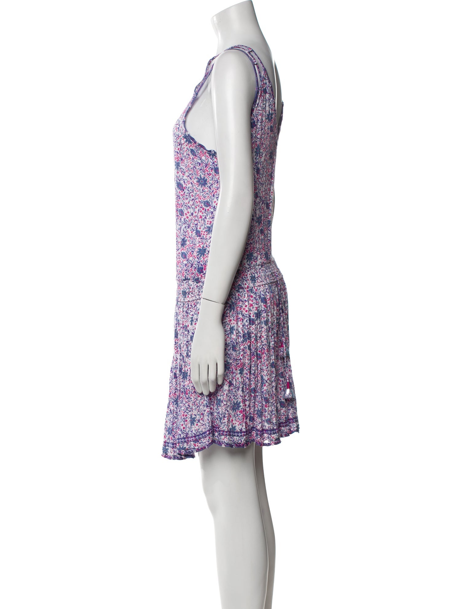 Poupette St Barth Floral Print Mini Dress