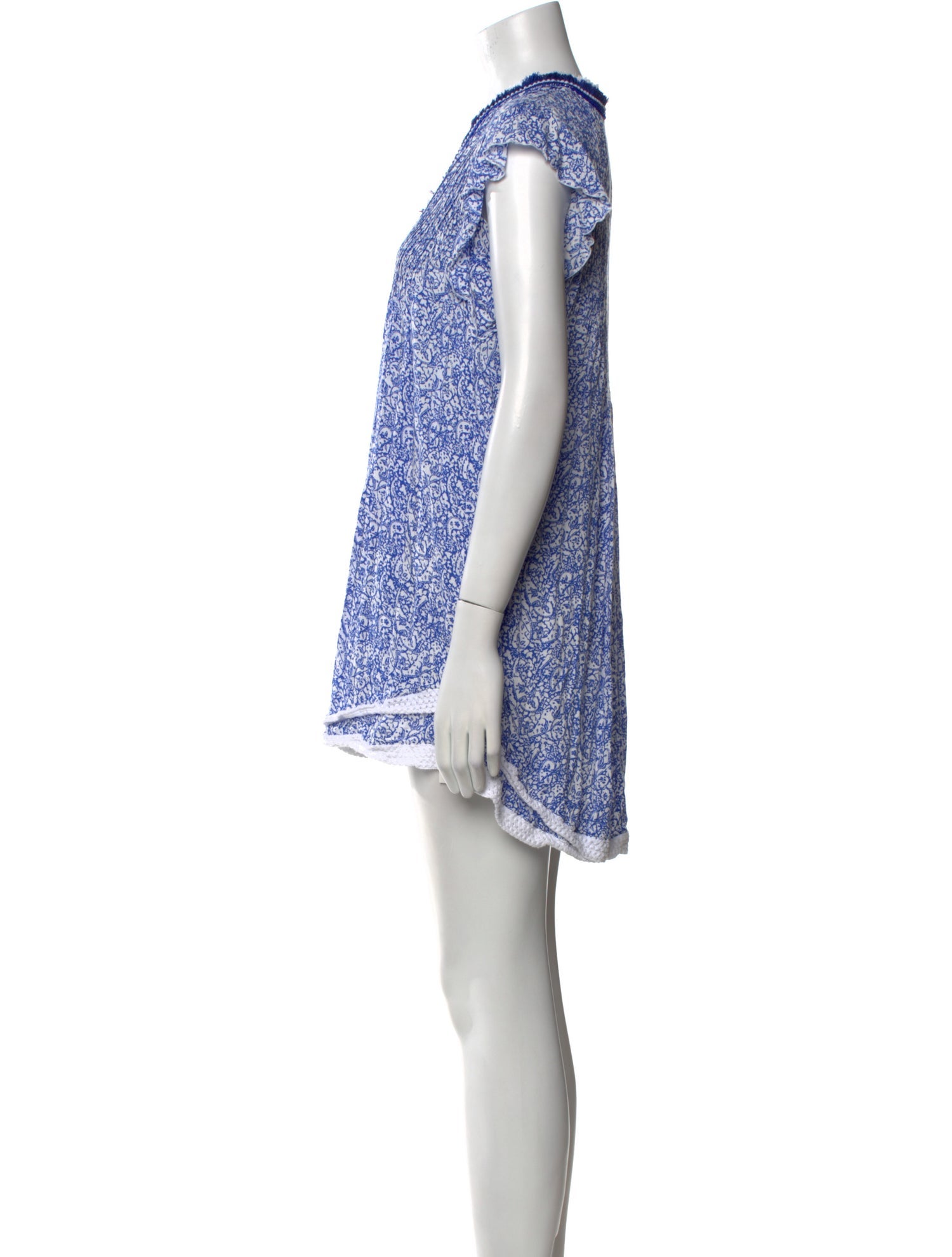 Poupette St Barth Printed Mini Dress