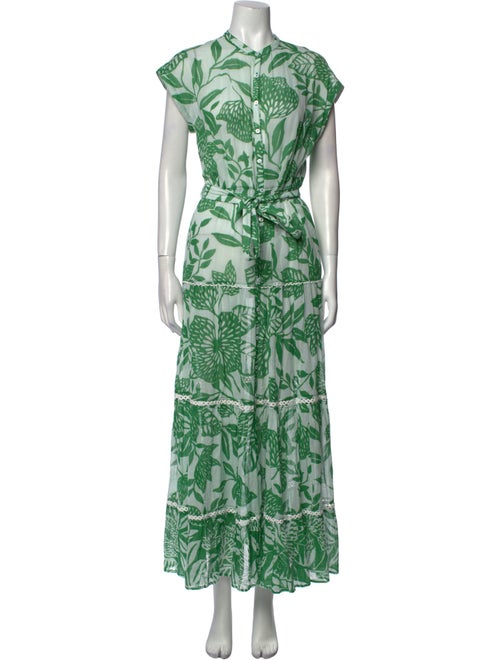 Poupette St Barth Printed Long Dress