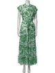 Poupette St Barth Printed Long Dress