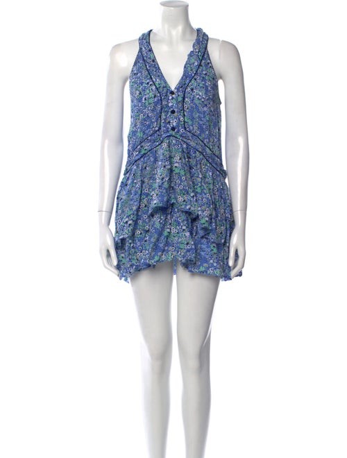 Poupette St Barth Printed Mini Dress