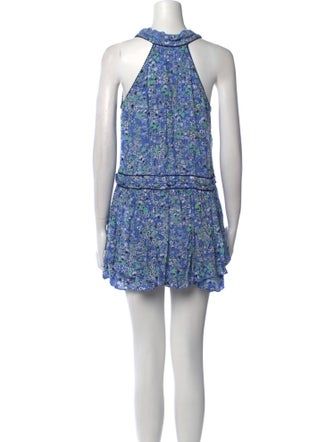 Poupette St Barth Printed Mini Dress