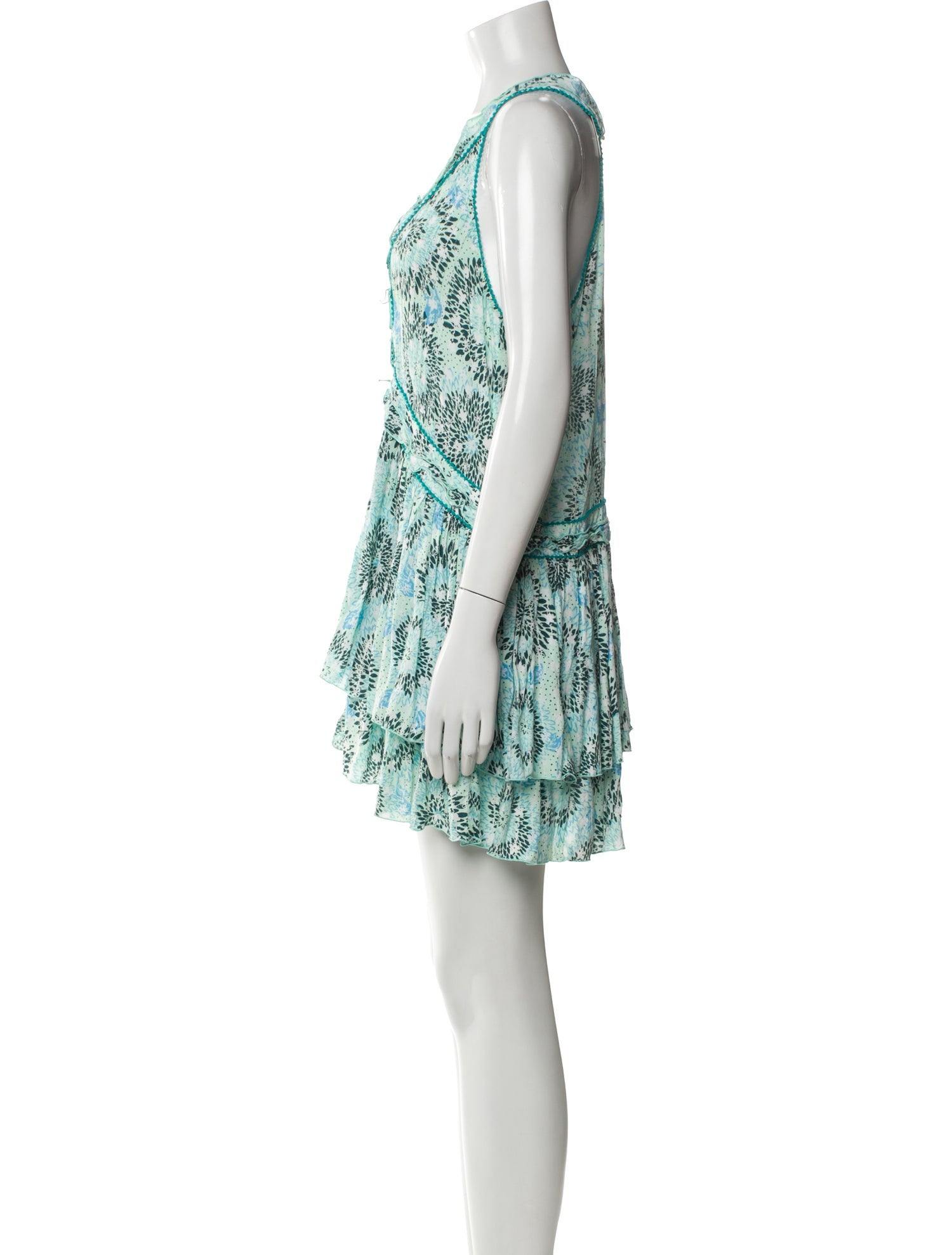 Poupette St Barth Printed Mini Dress