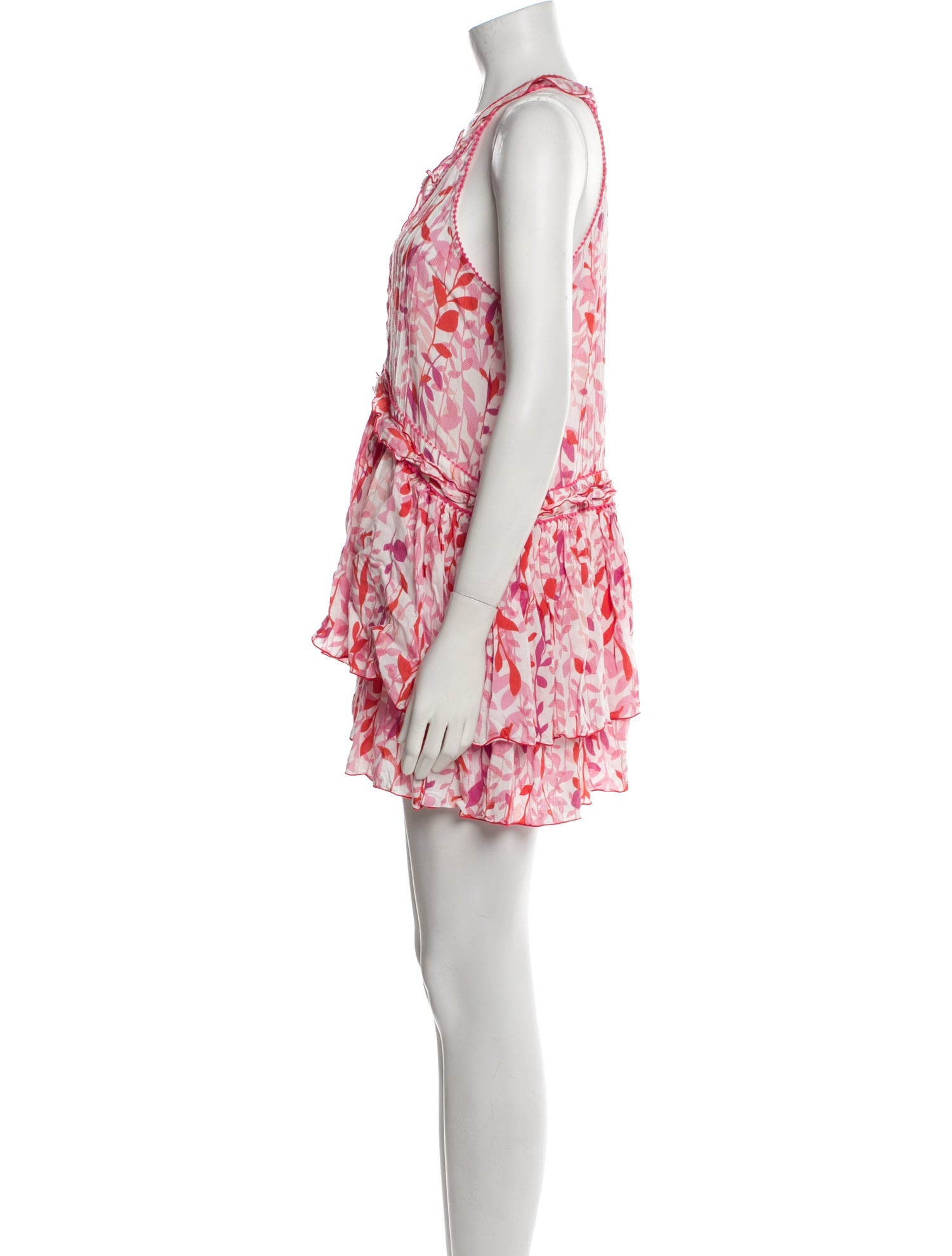 Poupette St Barth Printed Mini Dress