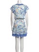 Poupette St Barth Printed Mini Dress