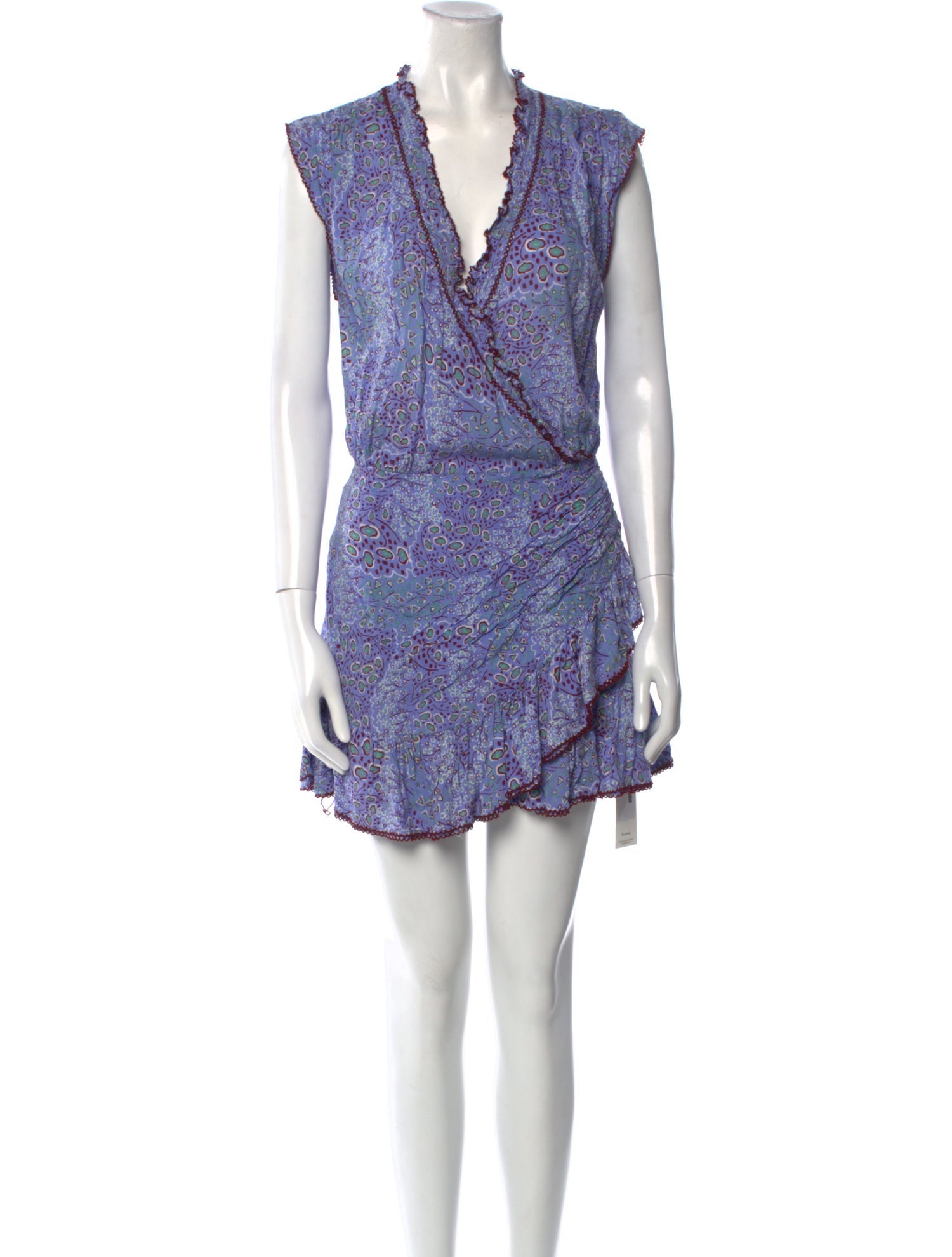 Poupette St Barth Printed Mini Dress