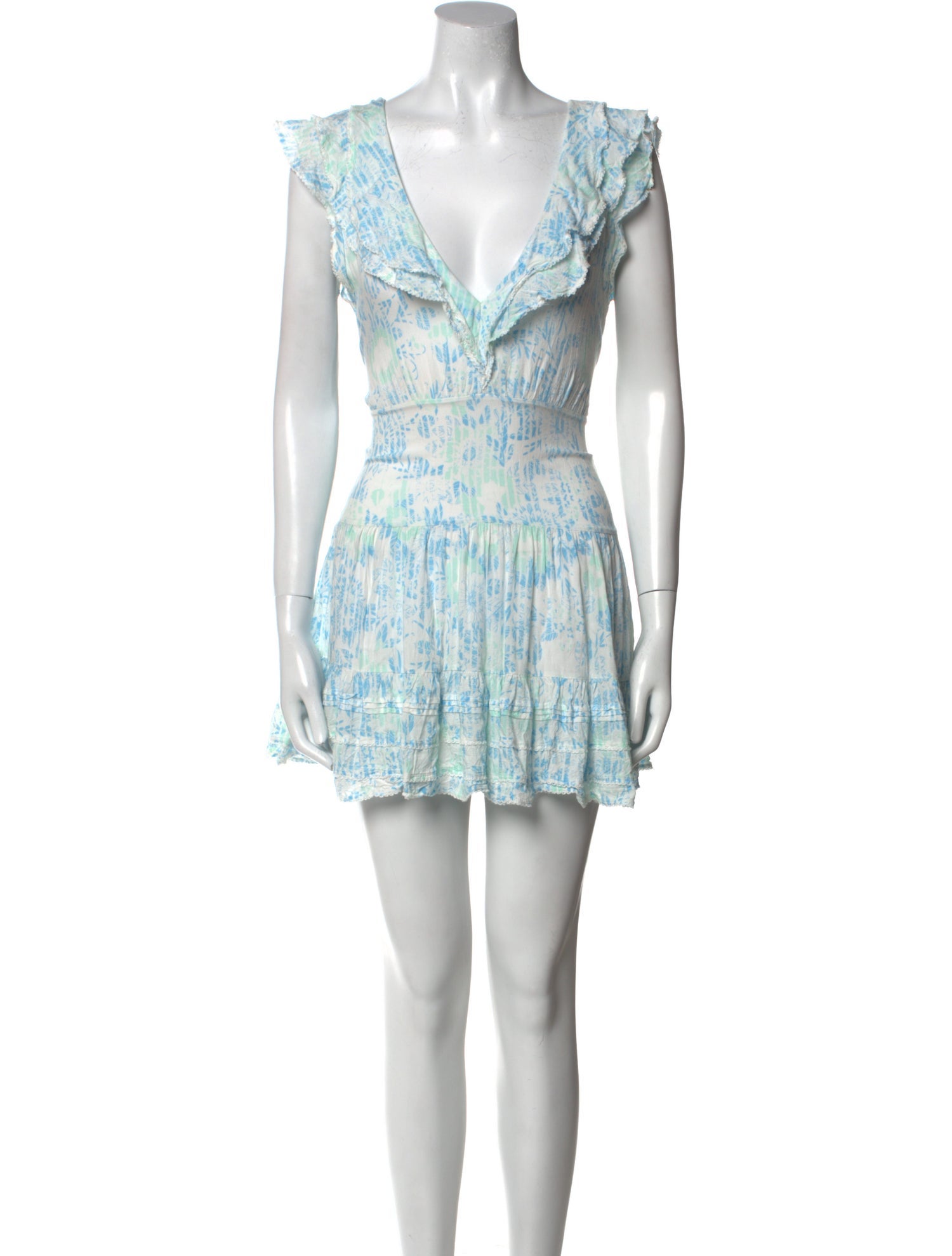 Poupette St Barth Printed Mini Dress
