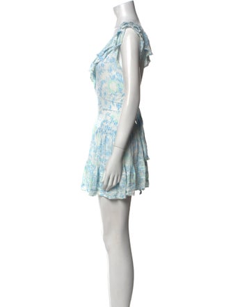 Poupette St Barth Printed Mini Dress