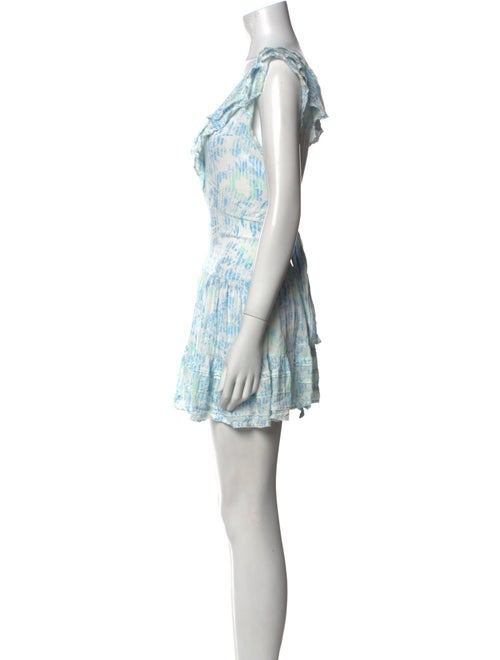 Poupette St Barth Printed Mini Dress