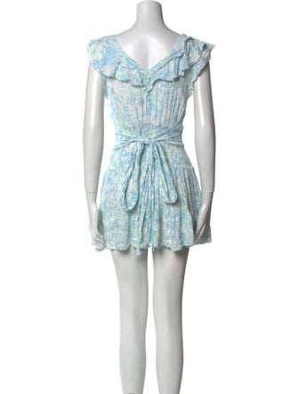 Poupette St Barth Printed Mini Dress