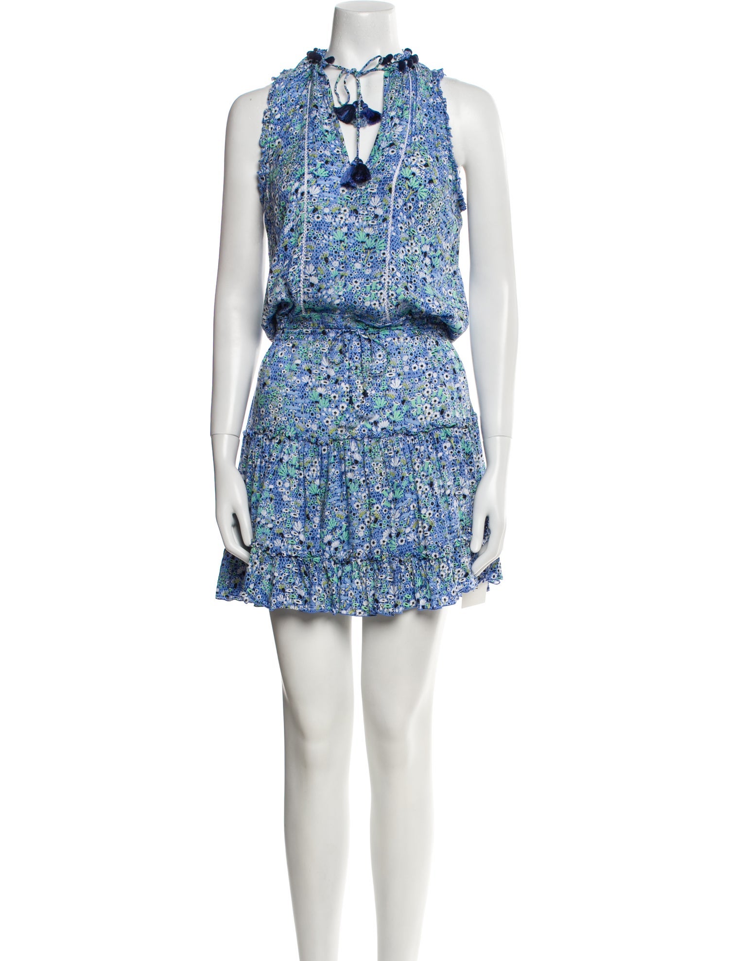 Poupette St Barth Floral Print Mini Dress