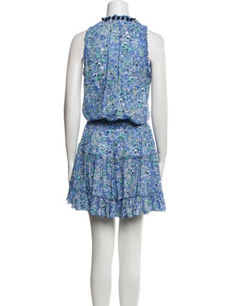 Poupette St Barth Floral Print Mini Dress