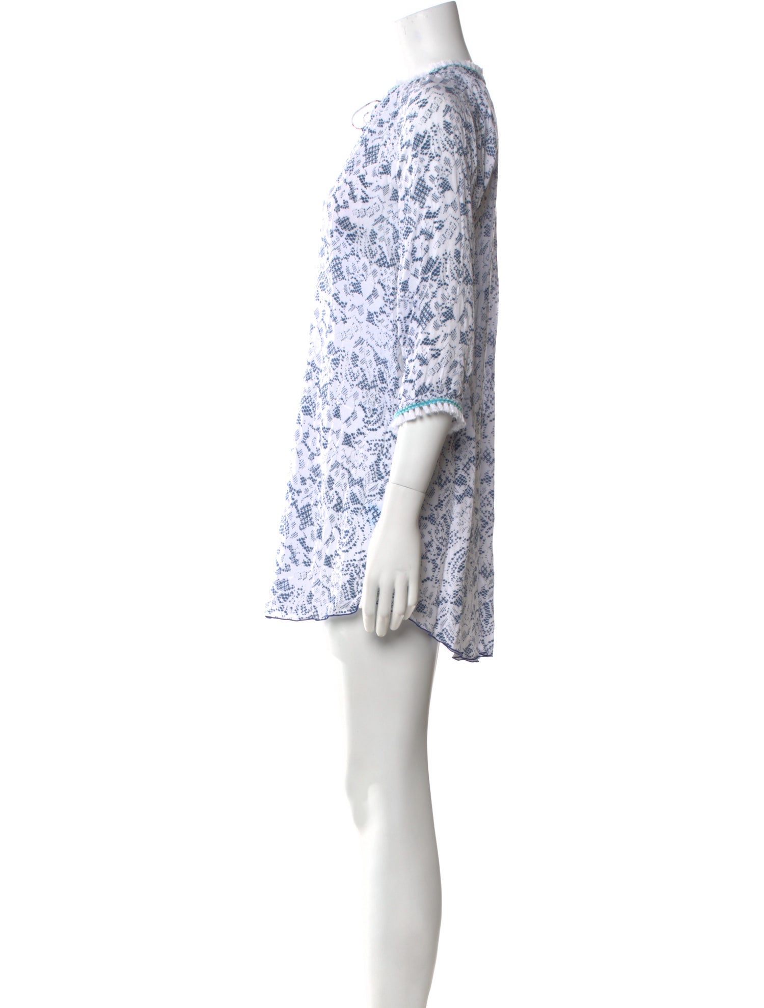 Poupette St Barth Printed Mini Dress