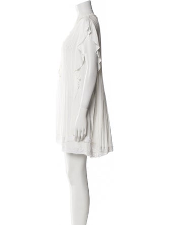 Poupette St Barth V-Neck Mini Dress